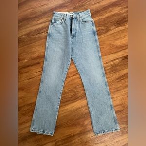 NWT! Agolde Pinch Waist High Rise Kick